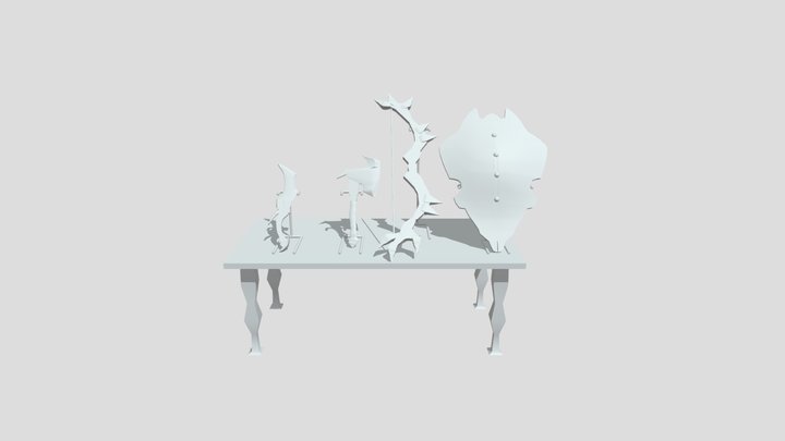 Goblin Weapons 3D Model