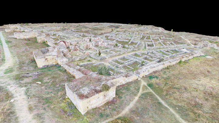Histria Fortress 3D Model
