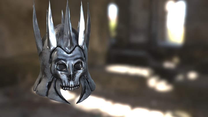 Eredin Helmet - The Witcher 3D Model