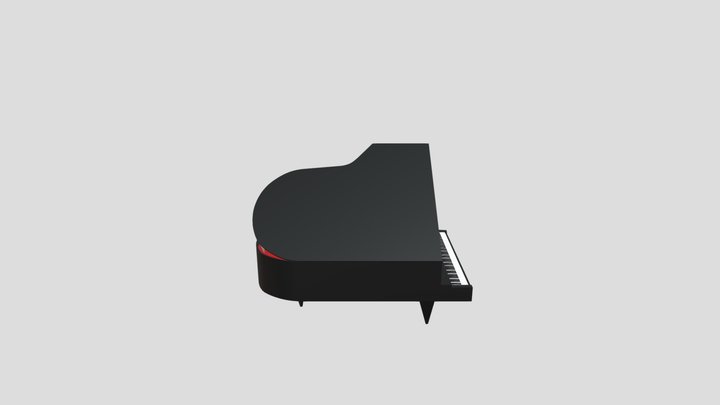 Mad Piano 3D Model