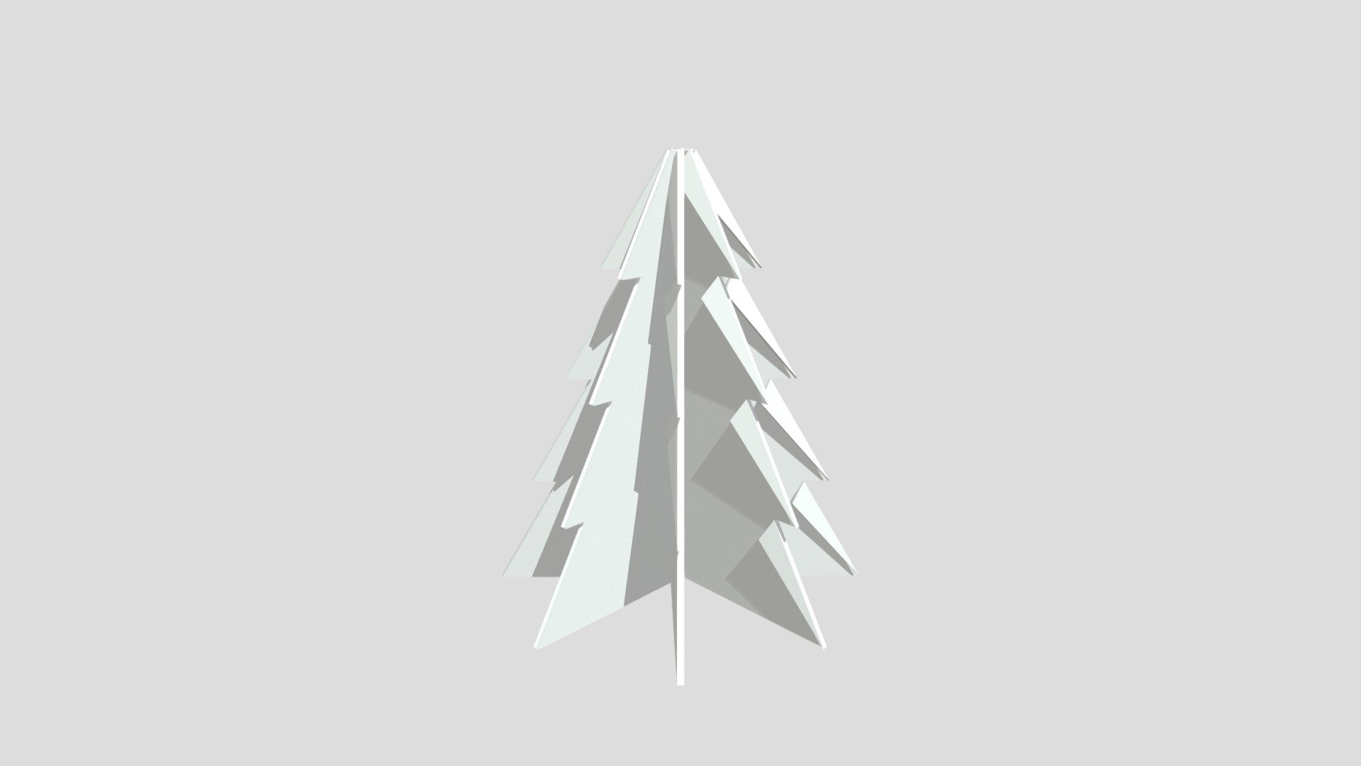 Origami Tree_Sketchfab Test.c4d