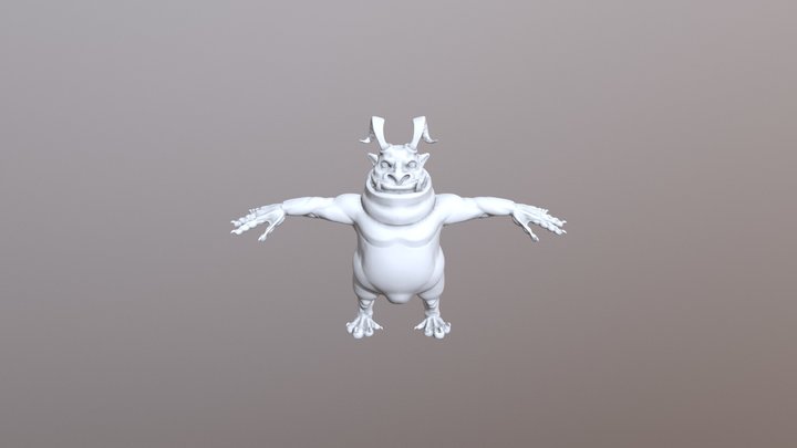 Monster 3D Model