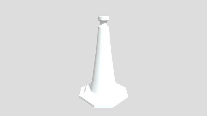 Road Cone 3D Model