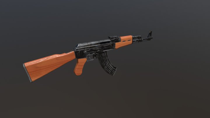 AK47 ICA 3D Model