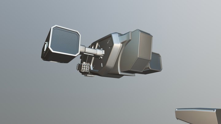 sci-fi drone Free 3D model
