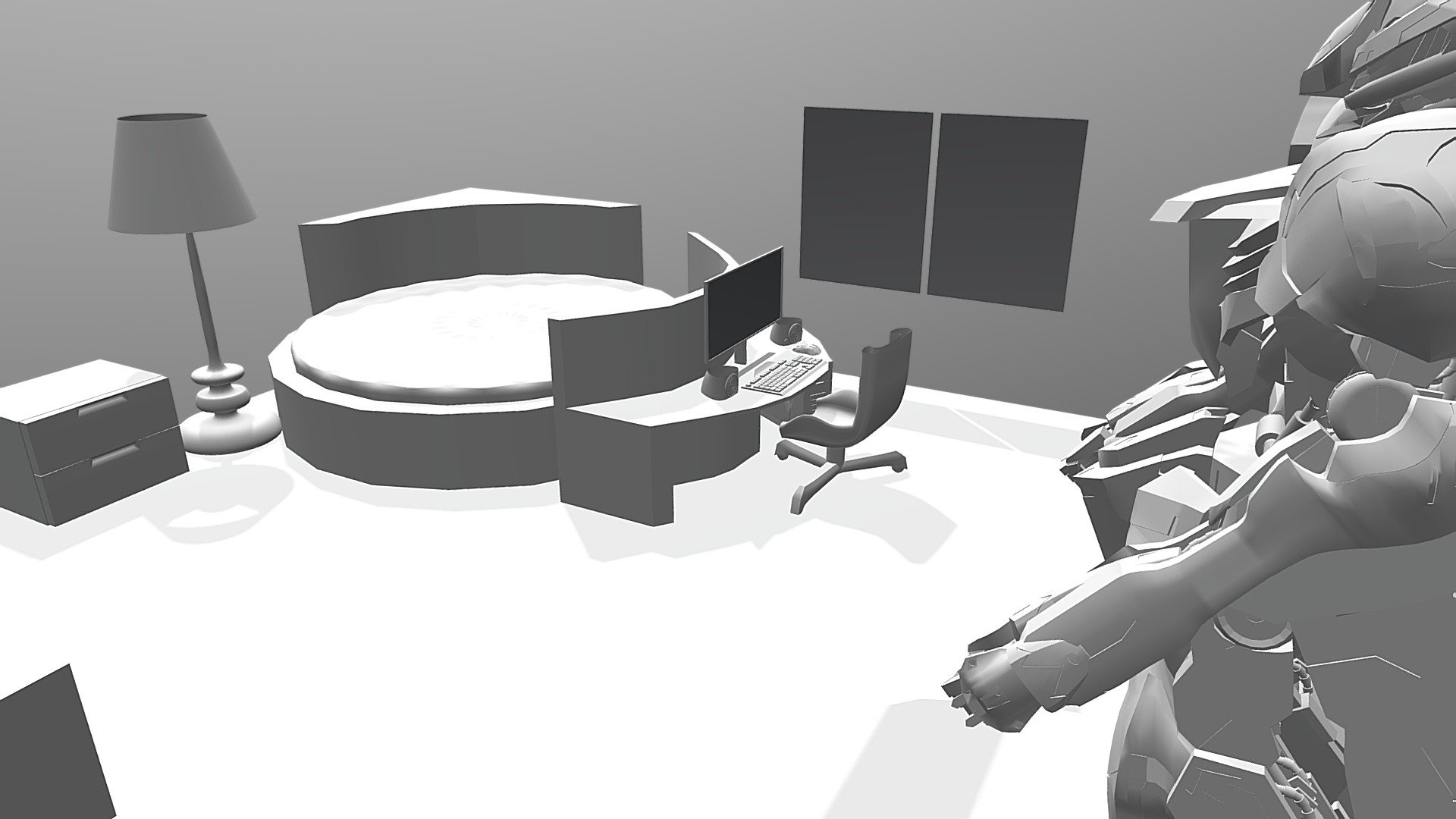 3D Room Modelling Project