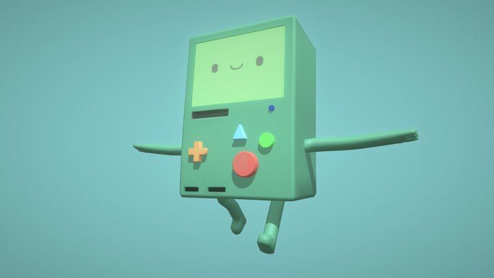 Bmo running 3D Model