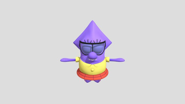 Squidina Star 3D Model
