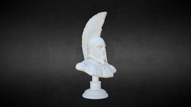 Total War: ARENA Leonidas bust 3D Model