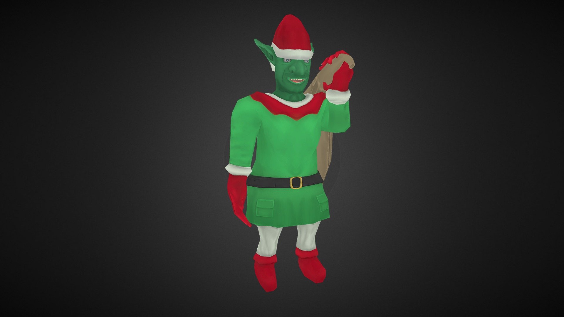 Santa's Green Helper