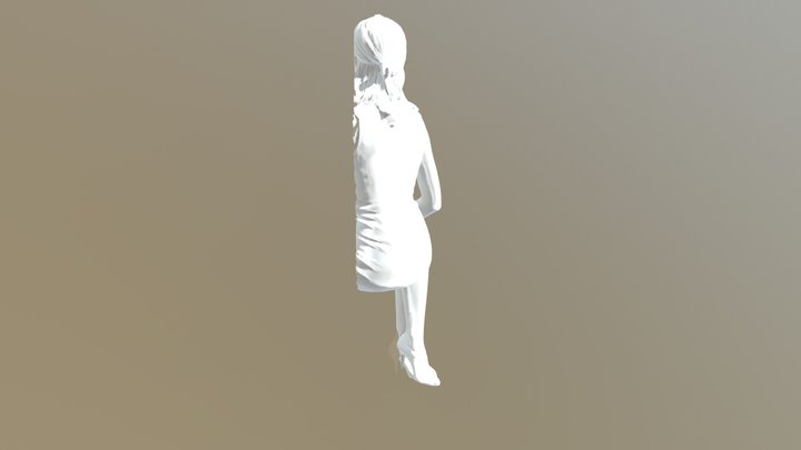 Half a woman 3D Model