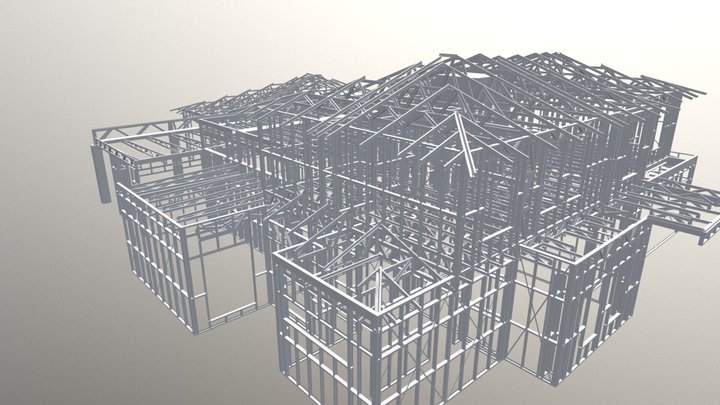 Model House 3D Model