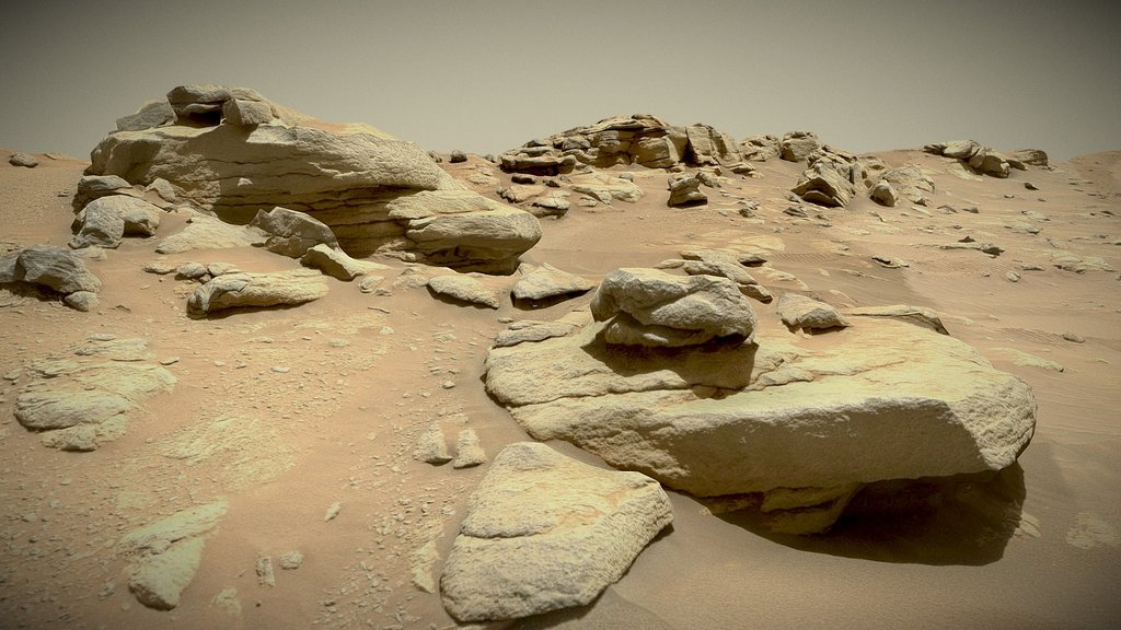 Mars landscape