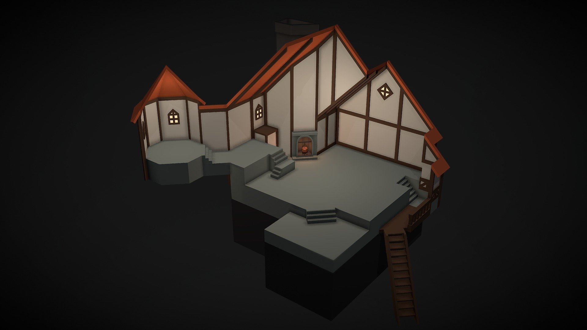 The Great Sorcerer’s Room Building 16x11x12