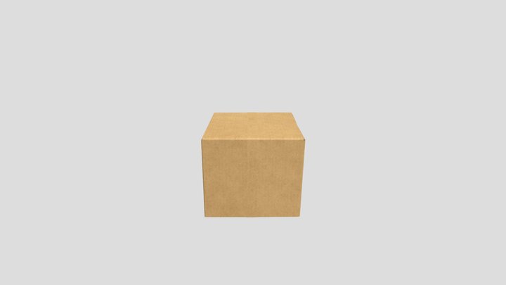 cardBoardBox_01 3D Model