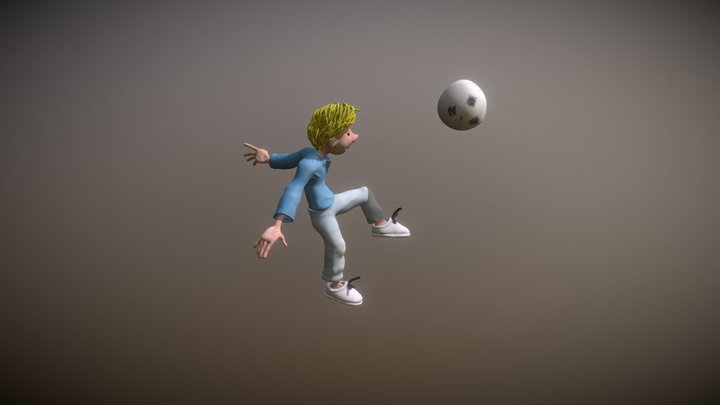 ConceptSculpt01 - The Boy In The Dress 3D Model