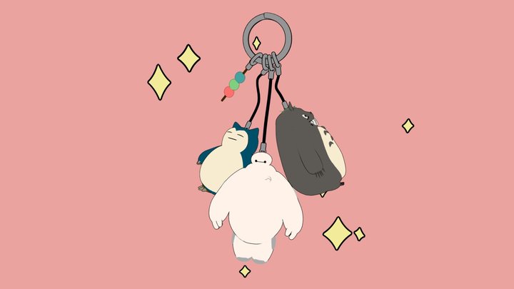 Key chain 3D Model