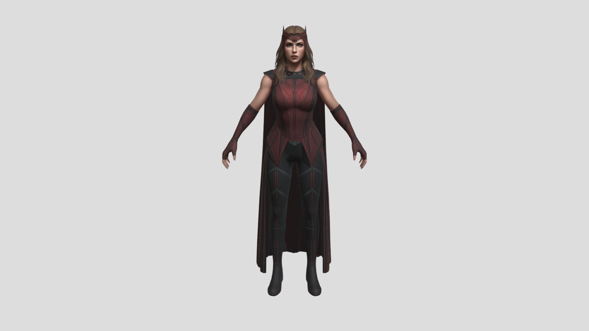 The Scarlet Witch - Download Free 3D model by Элона (@Elona_871678671 ...