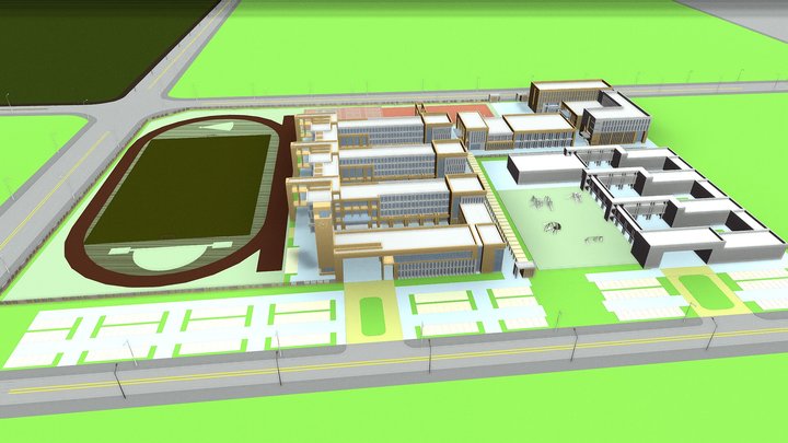Campus Technology Solutions 3D Model