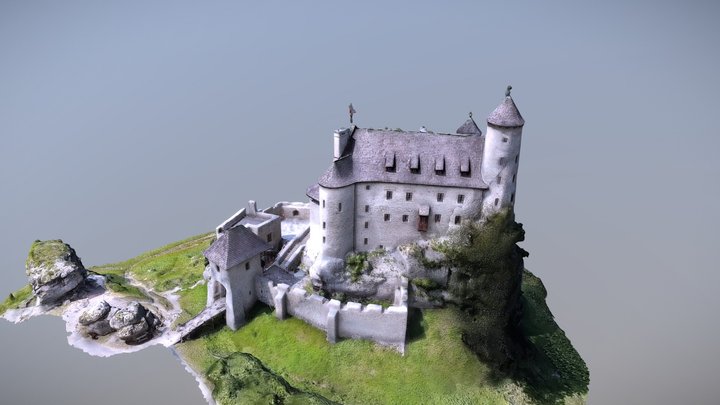 Poland Bobolice Royal Castle 3D Model