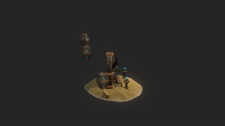 The Honours Project - The Portal Scene 3D Model