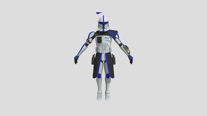 N-7 Lieutenant Mereel 3D Model