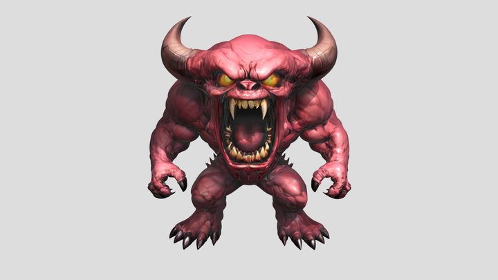 Demon 3D Model