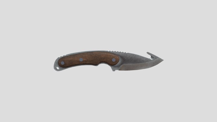 Gut Knife 3D Model