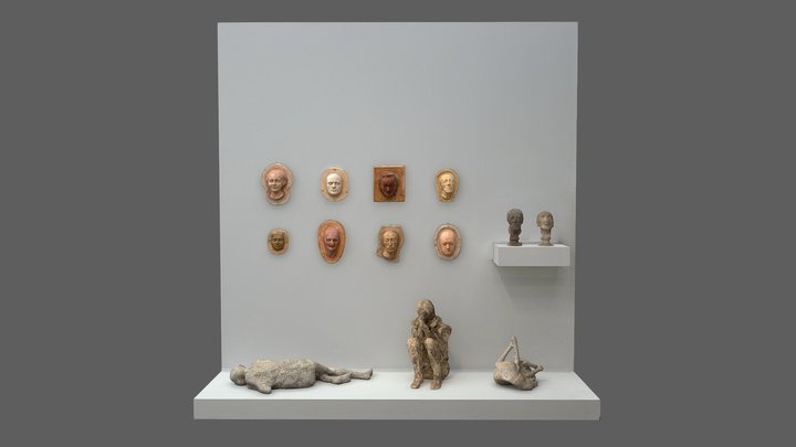 Ultimatives Leben: Gipsabgüsse von Toten 3D Model