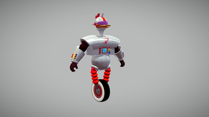 Gizmoduck 3D Model