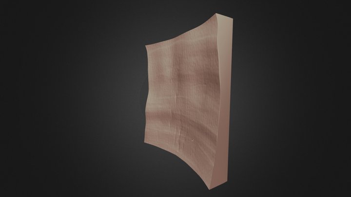Vouwen, binnenkant / Compression folds, interior 3D Model