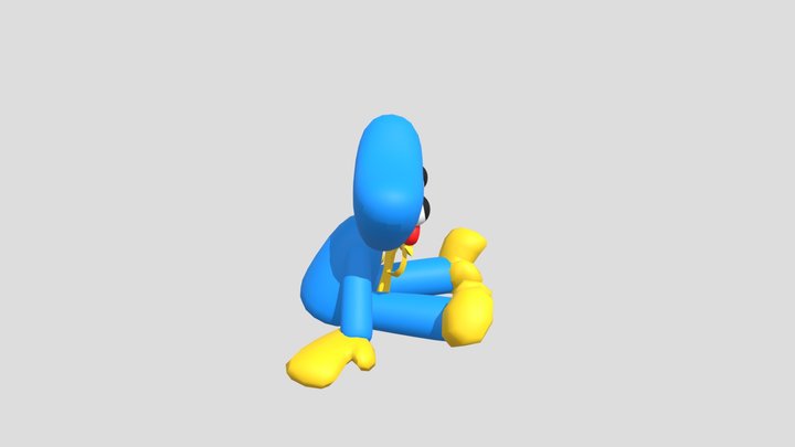 Huggy Toy 3D Model