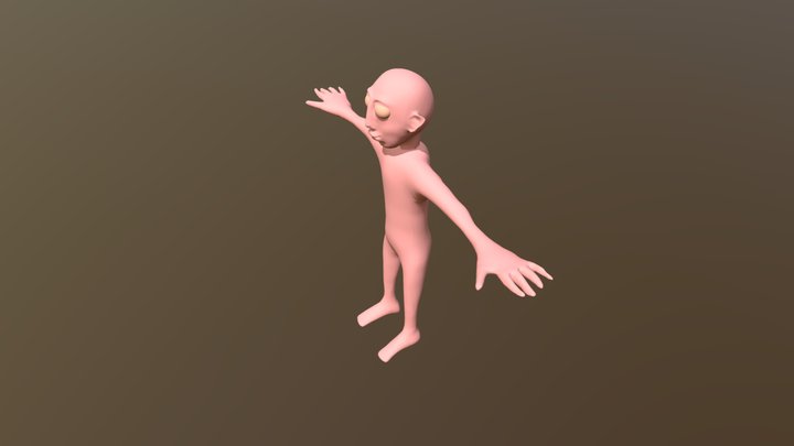 3D Charater for Cartoon animation 3D Model