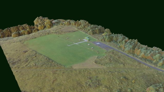 Glasgow Barnstormers Field Layout 3D Model