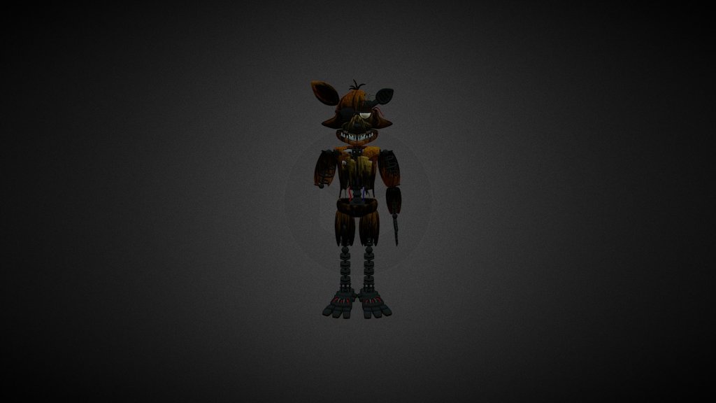 fnaf mcfarlane phantom foxy