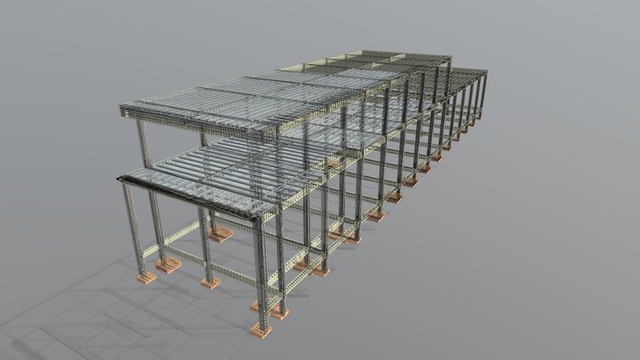 Estrutural_PEDRO BATISTA OBJ 3D Model