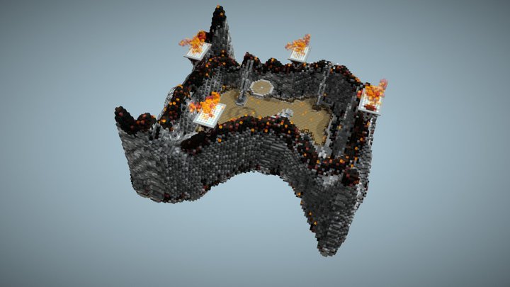 PVP Arena fire V20 [2/6] 3D Model