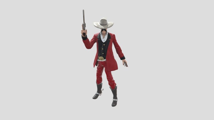 Cowboy Funky 3D Model