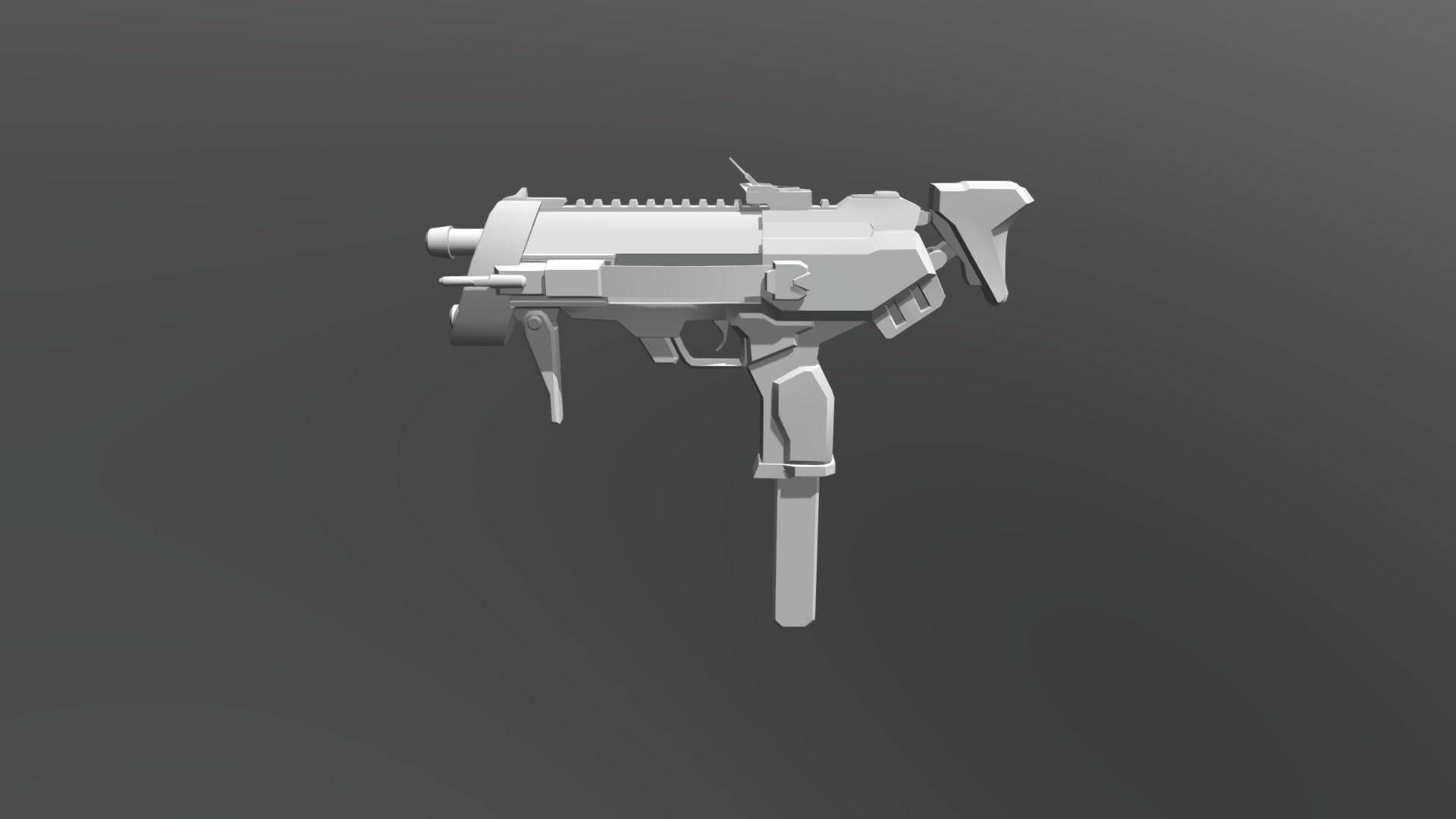 Sombra SMG Phone Spec (Untextured) 3D model by Sean_Bray [83ffddb