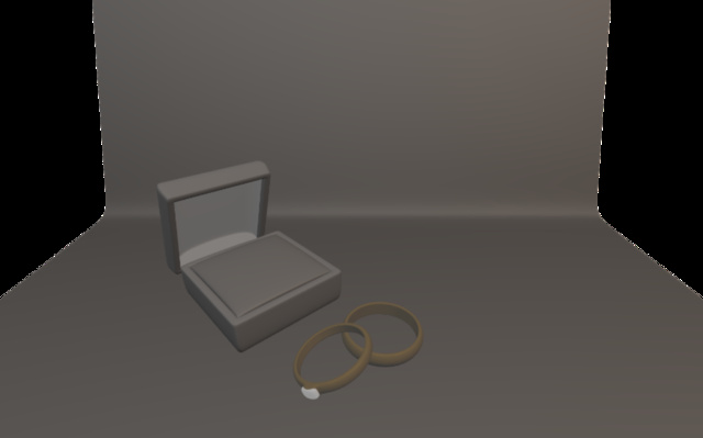 gold .blend 3D Model