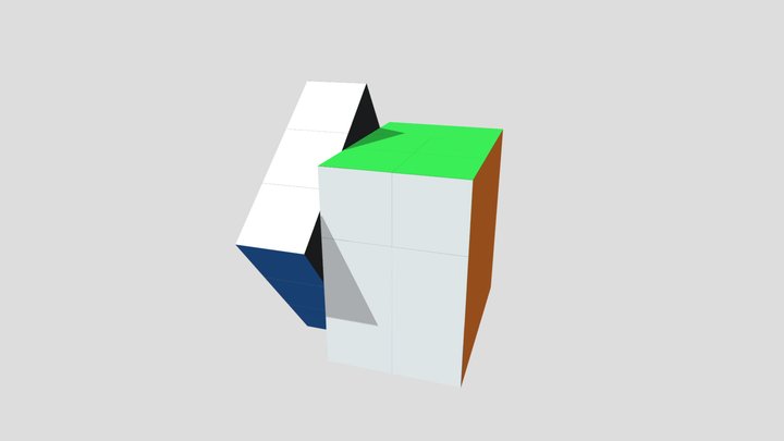 Rubik Cube 3D Model