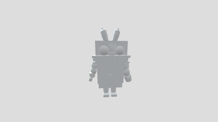 AРОБОТ ЗАЯЦ 3D Model