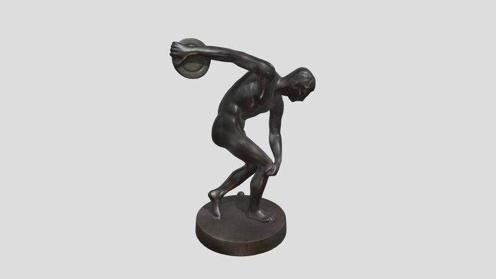 Schmitt Pál - Diszkoszvető 3D Model