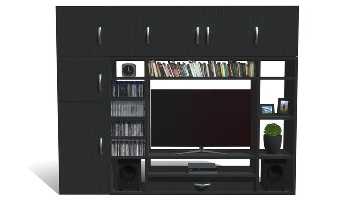 TV Shelf 3D Model