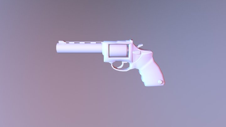 Pistol Model 3D Model