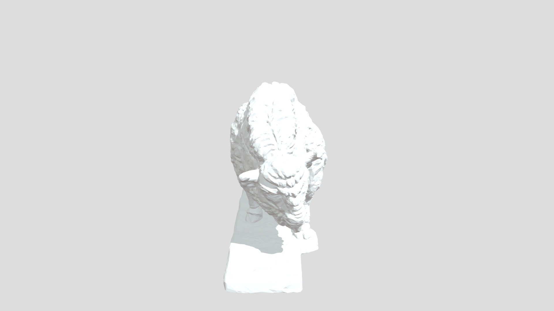 Зубр. Белорусская ССР. Алюминий. - 3D model by olegsamar [84042b3 .