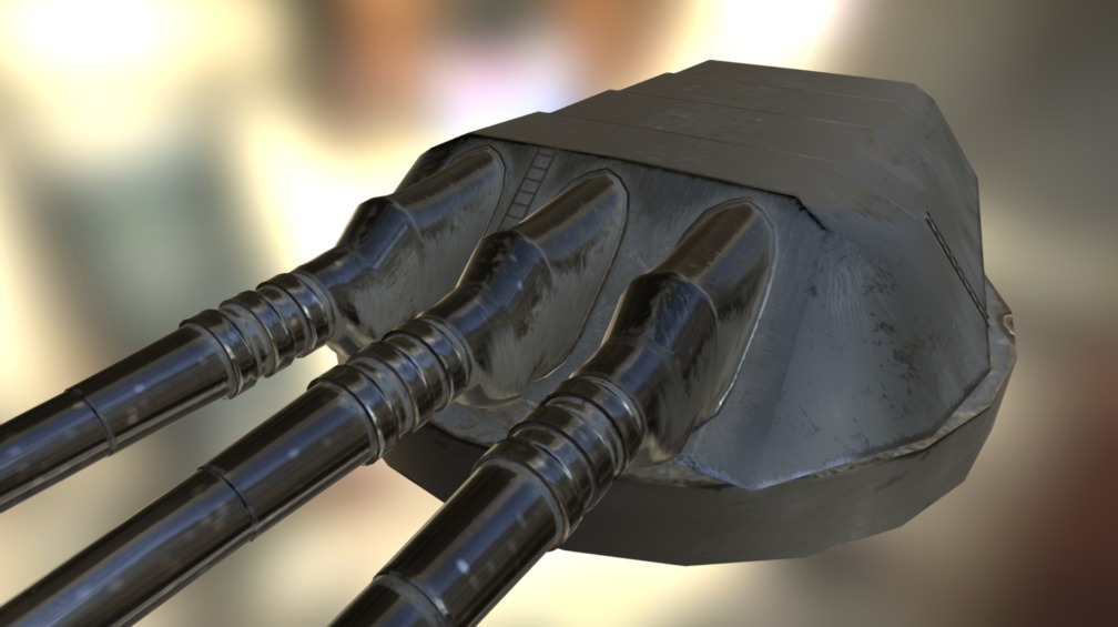 Turret - 3D model by hirotetsu [840432b] - Sketchfab