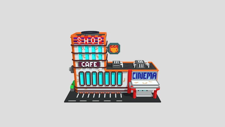 Shop Tier3 3D Model