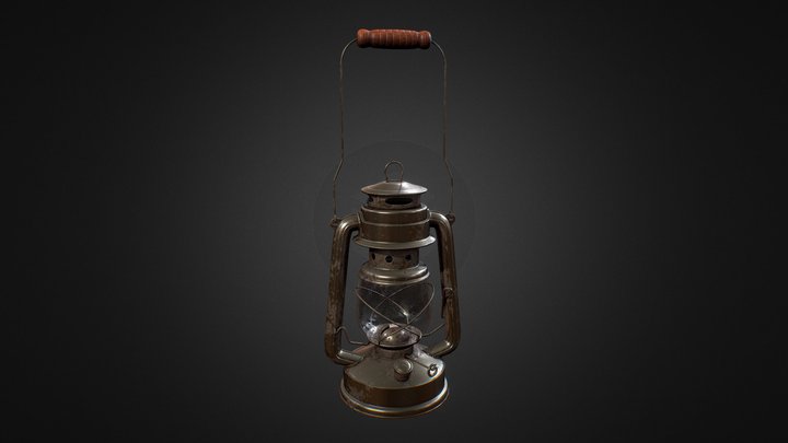 Lantern (low poly) 3D Model