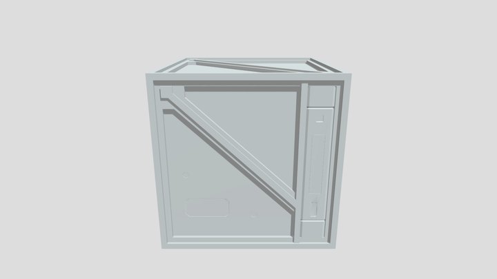 Valorant Crate 3D Model